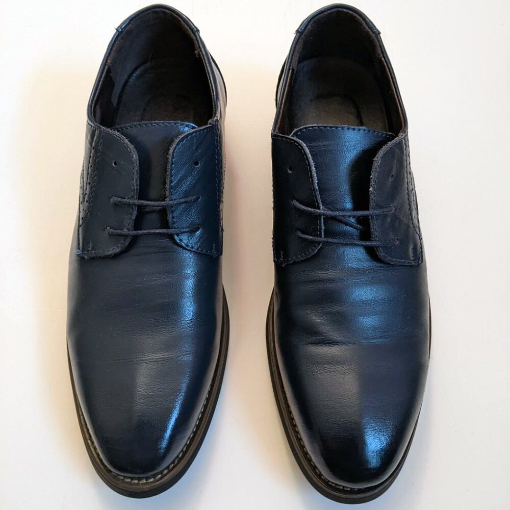 Tomboy Toes | Downtown Dappers in Blue | 39/9.5